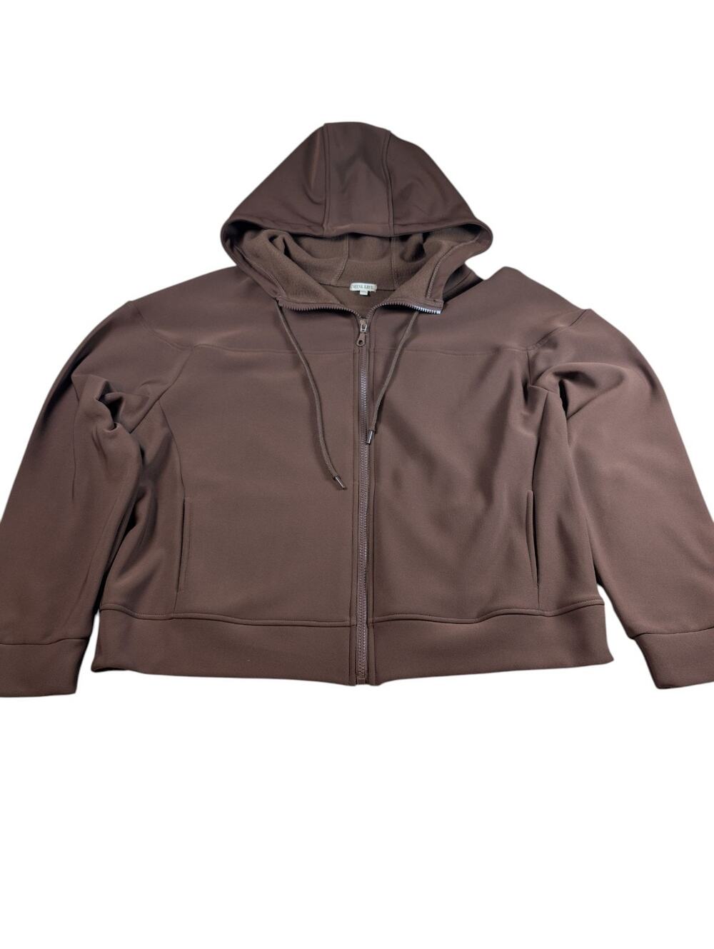 NWT Vital Life Activewear Zip Up Crop Hoodie Women's Size 3XL